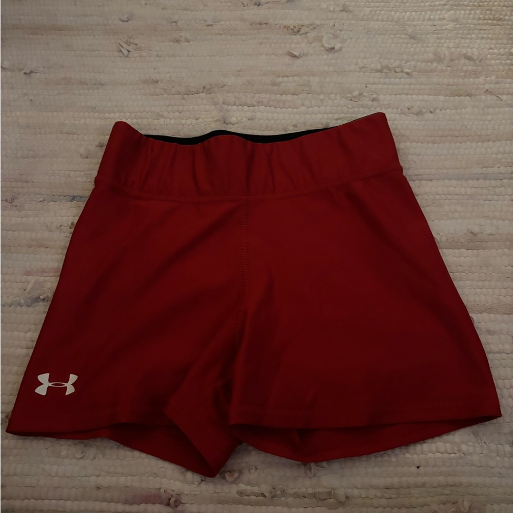 Under Armor Red Spandex